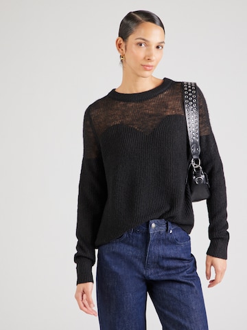 ABOUT YOU Pullover 'Maxima' in Schwarz: Vorderseite