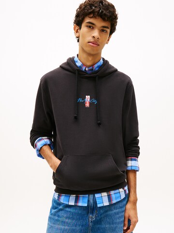 Tommy Jeans Mikina – černá: přední strana