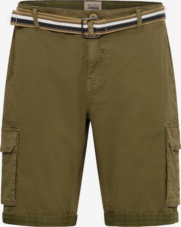 Regular Pantalon cargo 'Brian' BLEND en vert : devant