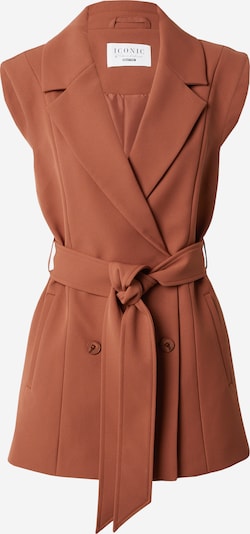 ABOUT YOU x Iconic by Tatiana Kucharova Chaleco para traje 'Jane' en marrón, Vista del producto