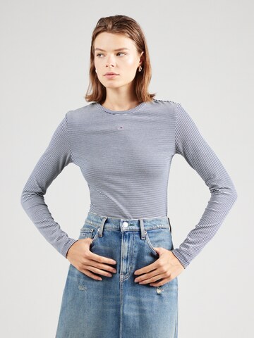 Tommy Jeans Shirt 'ESSENTIAL' in Blau: Vorderseite
