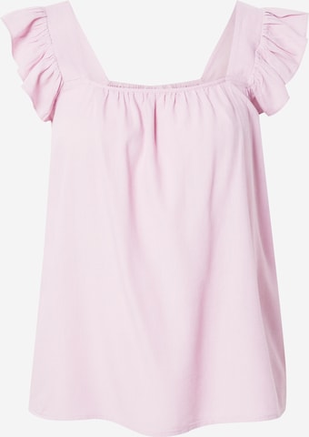 Camicia da donna 'PCPIA' di PIECES in rosa: frontale