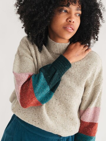 Twothirds Sweater 'Tiberina' in Beige