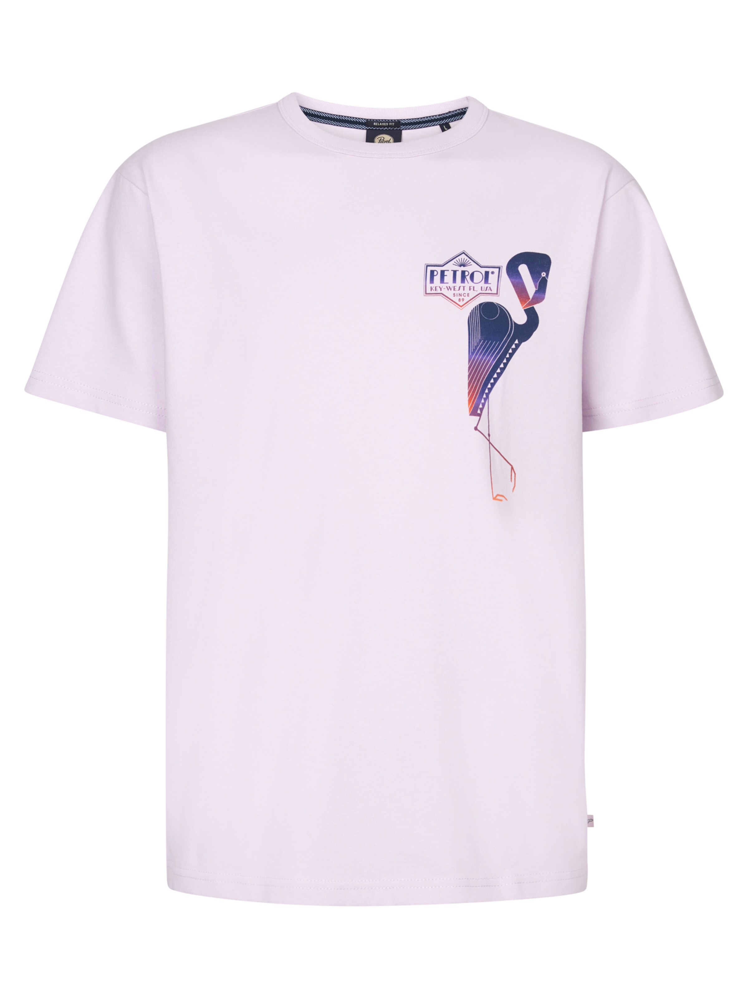 Petrol Industries Shirt in Purple: front