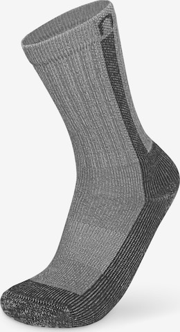 Chaussettes de sport ' Nowra ' normani en gris : devant