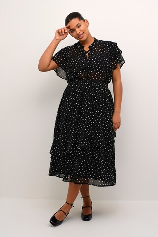 KAFFE CURVE Blus 'KC Sallie' i svart