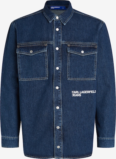 KARL LAGERFELD JEANS Prehodna jakna 'Utlty' | temno modra barva, Prikaz izdelka
