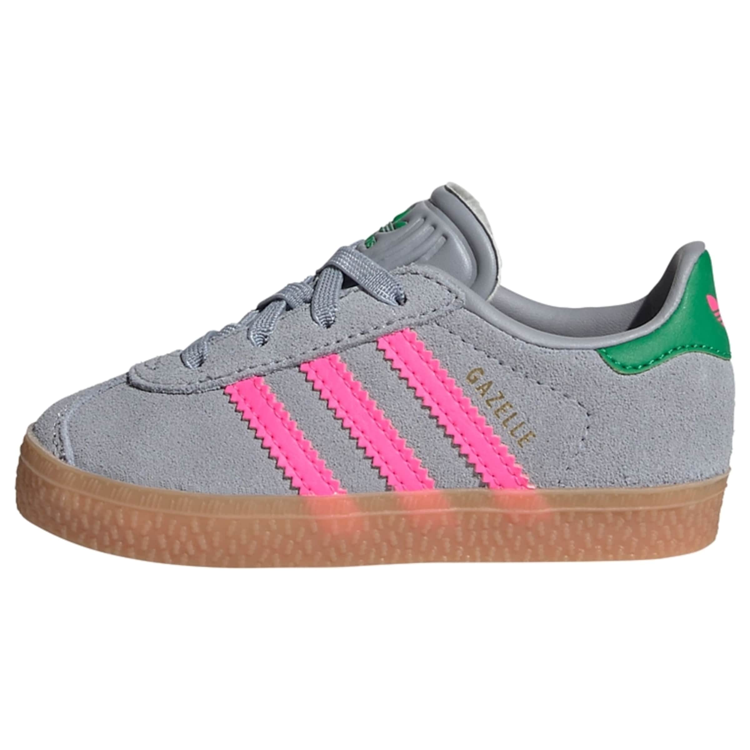 Sneaker 'Gazelle' de la ADIDAS ORIGINALS pe gri: față