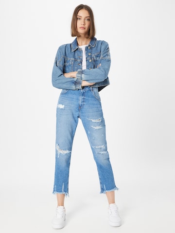 Regular Jeans de la Sisley pe albastru