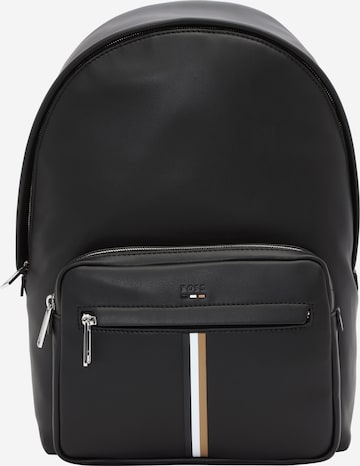 BOSS Black - Mochila 'Ray' em preto: frente