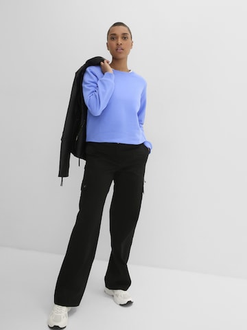 bonprix Regular Cargohose in Schwarz