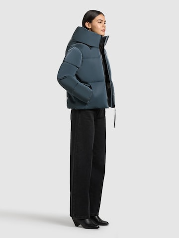 khujo Winterjas 'Audrey' in Blauw