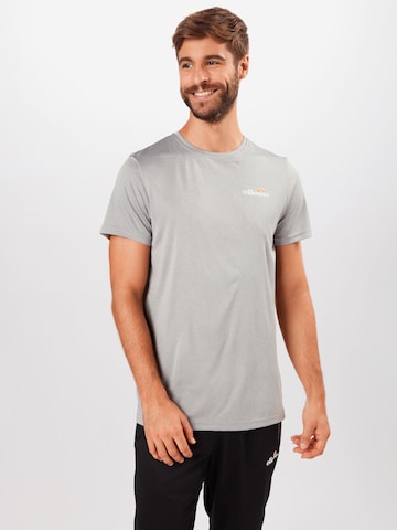 ELLESSE Regular Fit Sportshirt 'Malbe' in Grau: Vorderseite