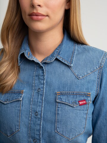 BIG STAR Bluse 'Norra' in Blau