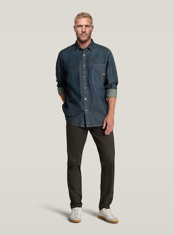G-STAR Zakelijk overhemd ' ' in Blauw: voorkant