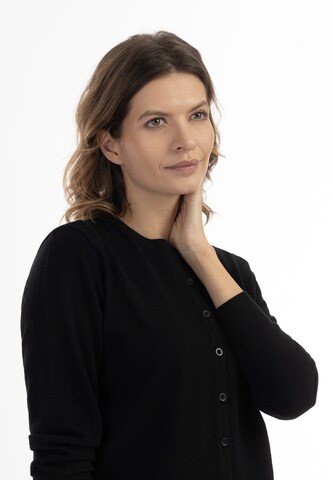 usha BLACK LABEL Вязаная кофта в Черный