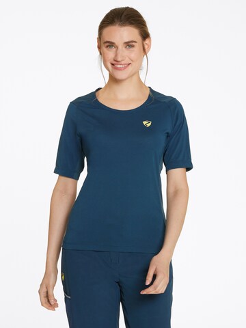 ZIENER T-Shirt 'NESTONIA' in Blau: predná strana