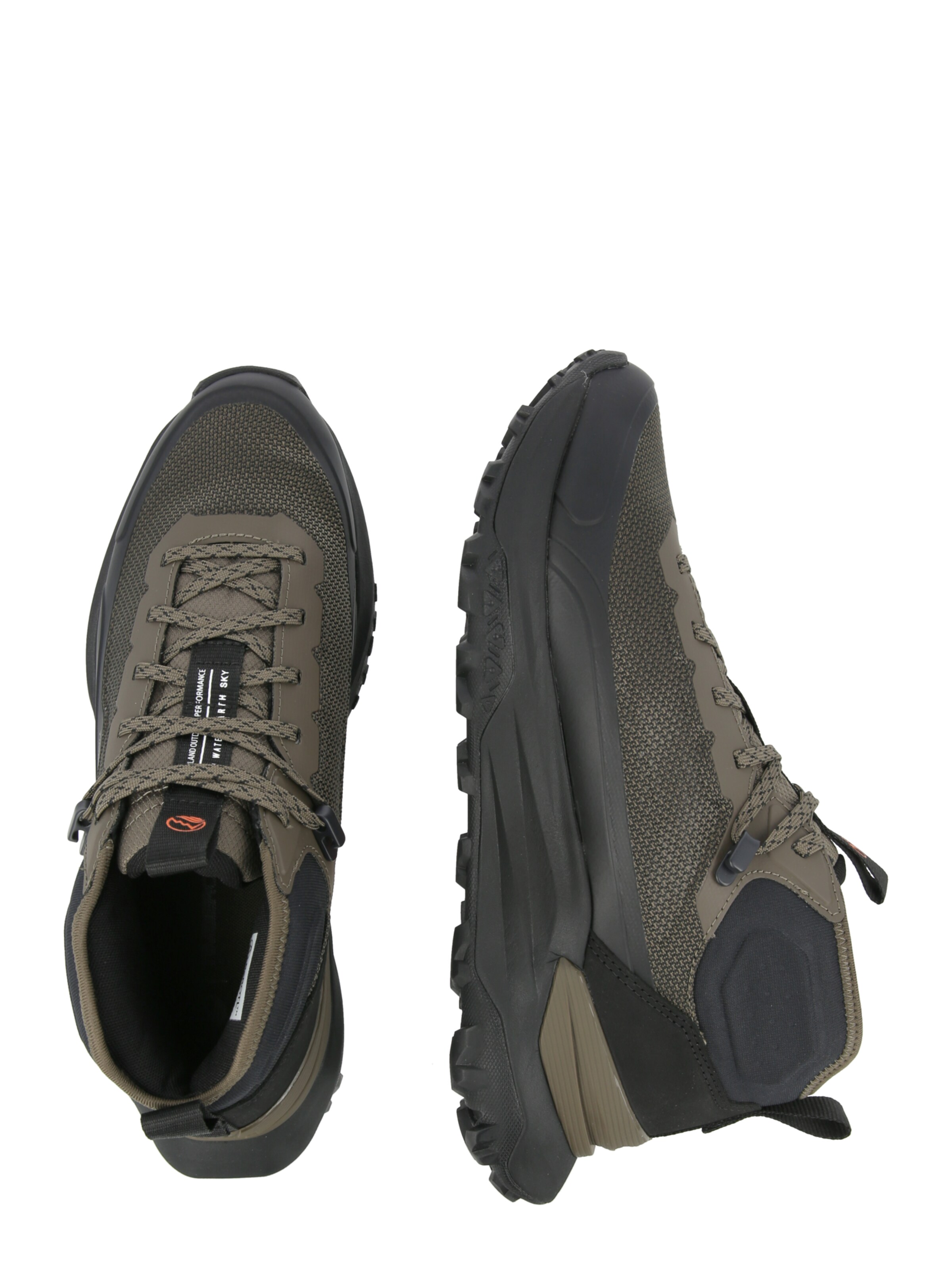 TIMBERLAND Magas szárú sportcipők - zöld