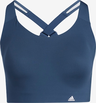 Sutien sport ADIDAS PERFORMANCE pe albastru închis, Vizualizare produs