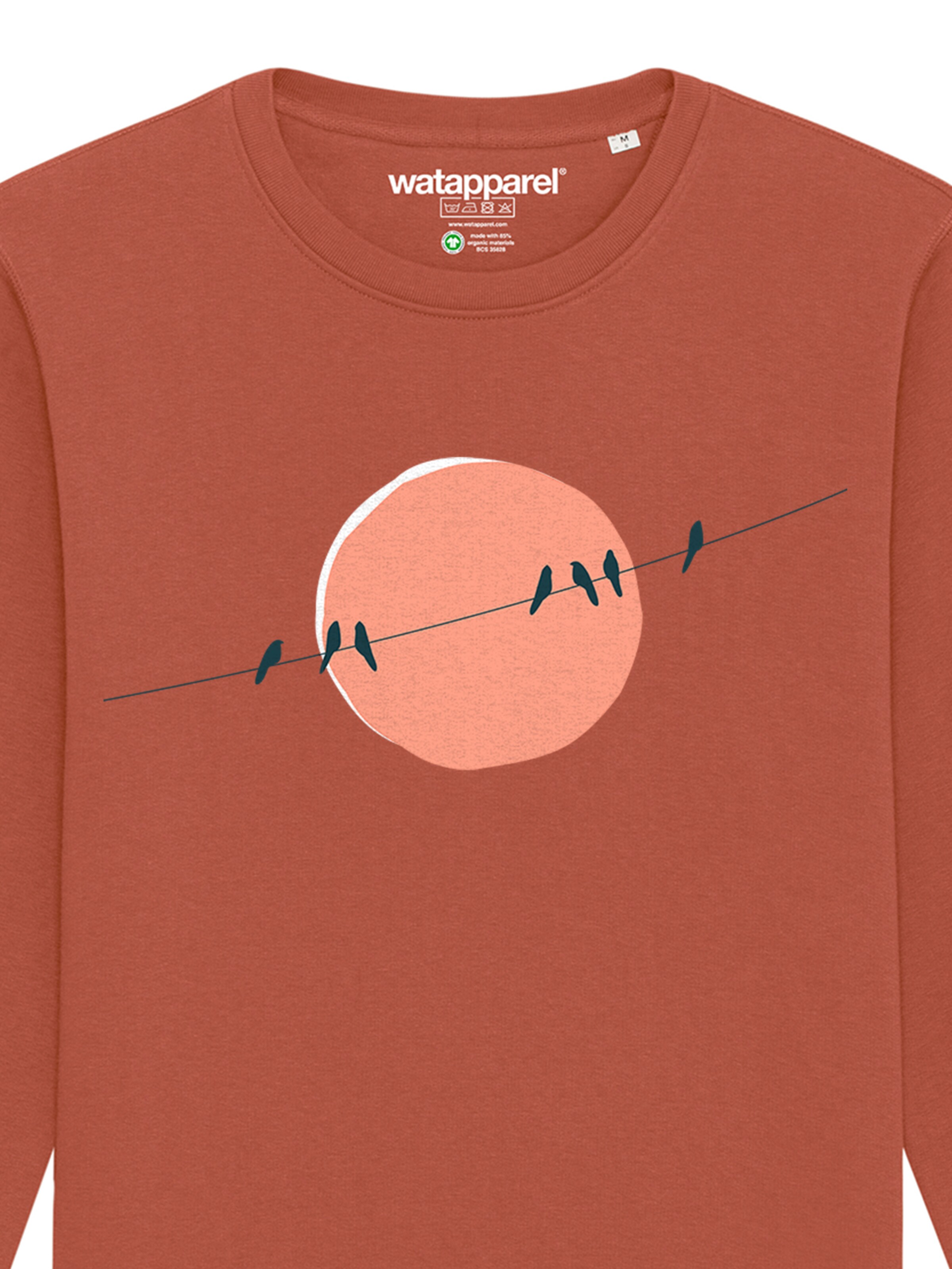 Watapparel Sweatshirt 'Countryside 01' in Bruin