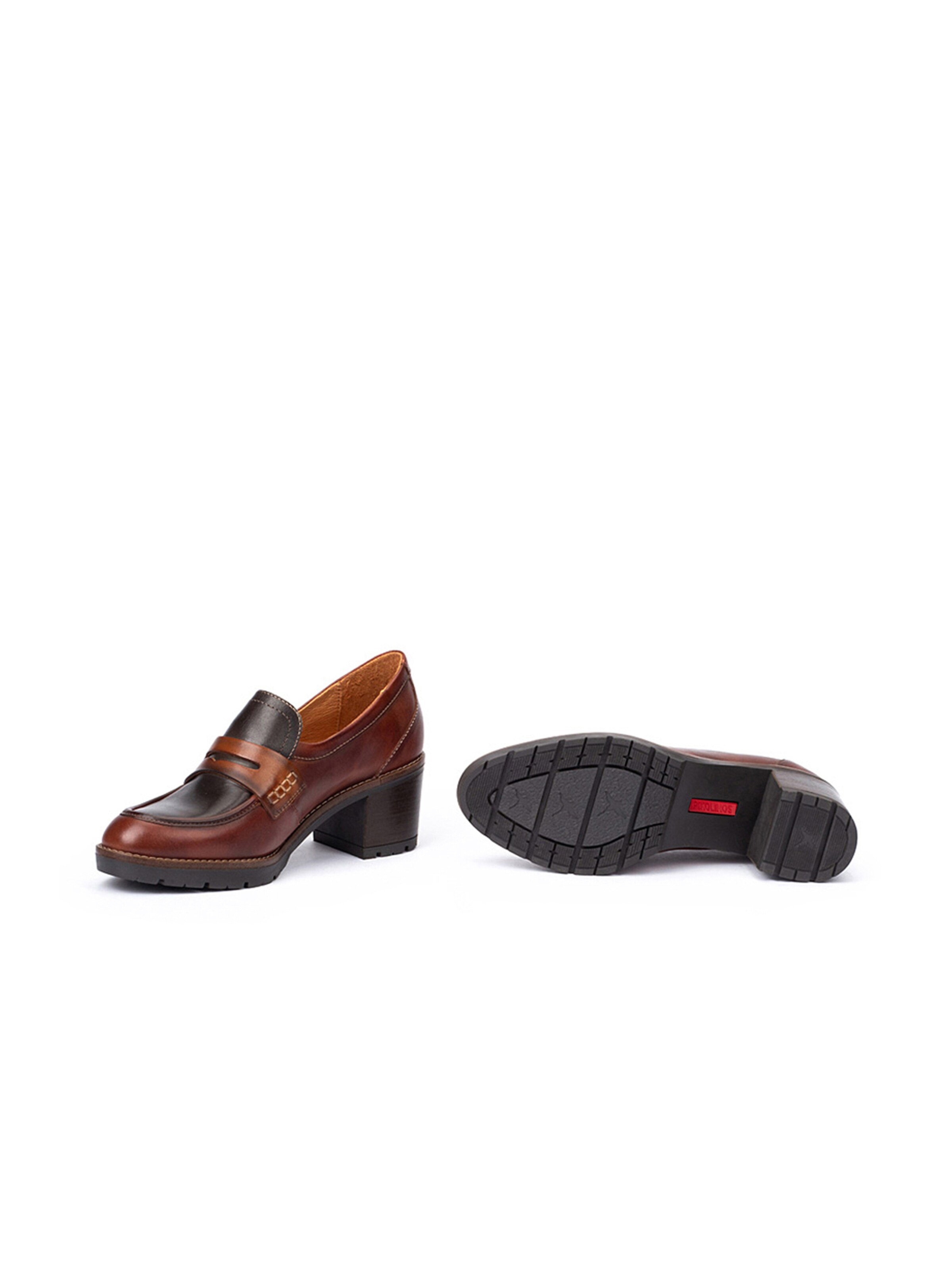 PIKOLINOS - Zapatos con plataforma 'Llanes' en marrón