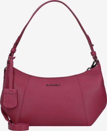 Burkely Shoulder Bag 'Nocturnal Nova' in Pink: front