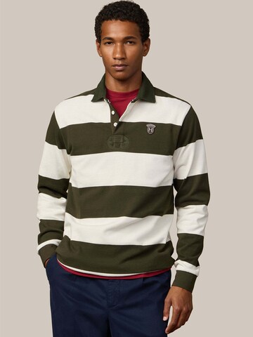 T-Shirt Hackett London en blanc : devant