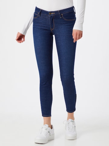 Skinny Jean 'Scarlett' Lee en bleu : devant