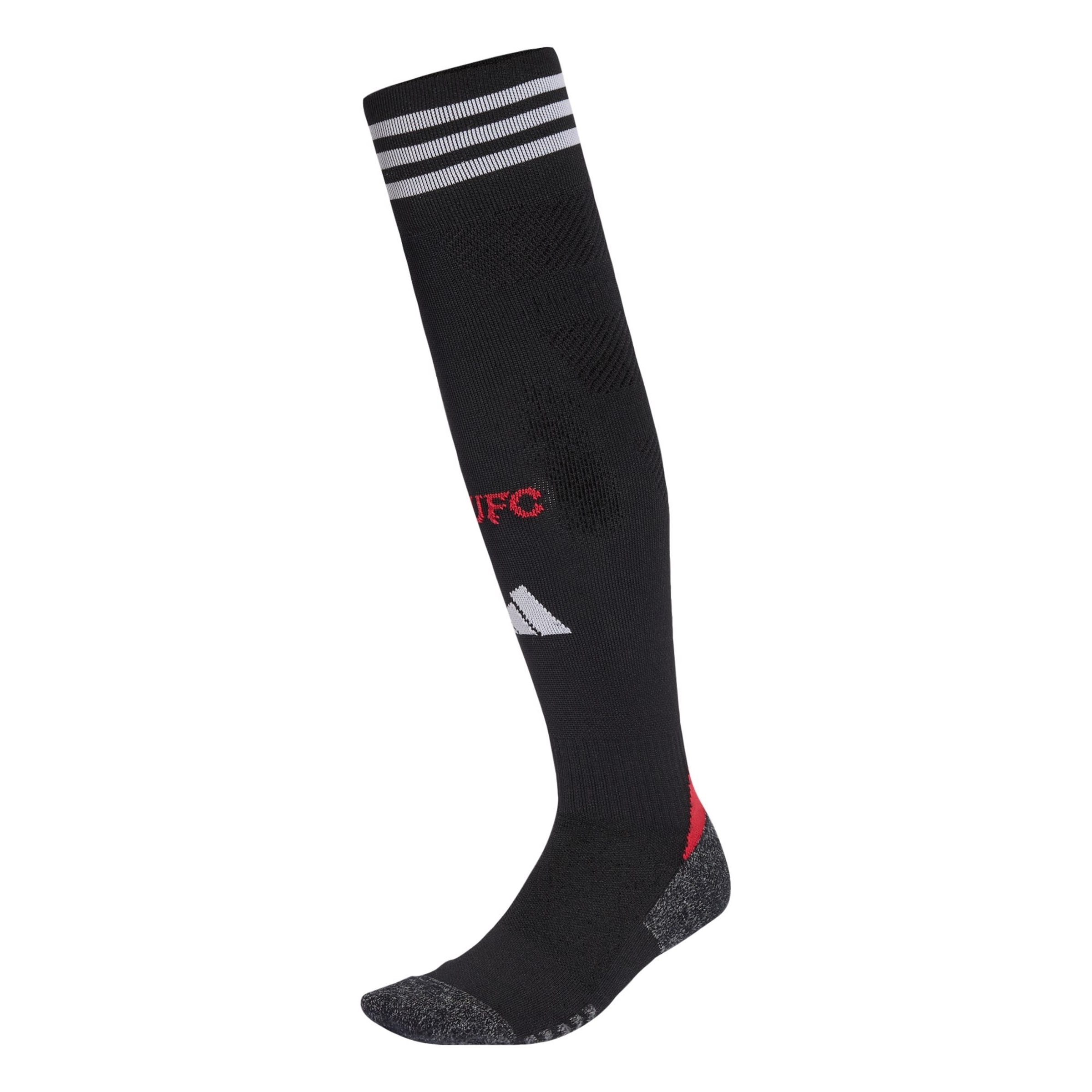 ADIDAS PERFORMANCE Football socks 'Manchester United 25/26' in Black: front