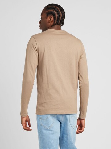 T-Shirt 'Tacks' BOSS en beige