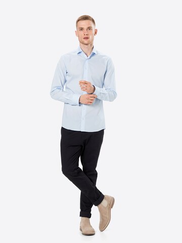 ETERNA Slim Fit Hemd in Blau