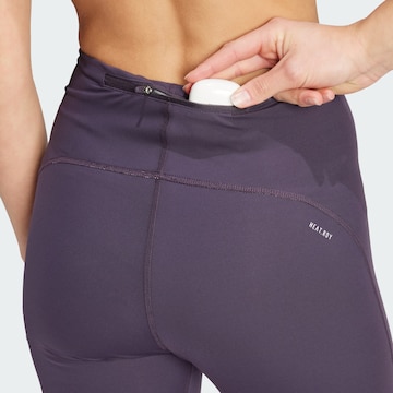 ADIDAS PERFORMANCE Skinny Workout Pants 'Adizero' in Purple