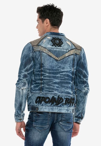 CIPO & BAXX Jeansjacke in Blau