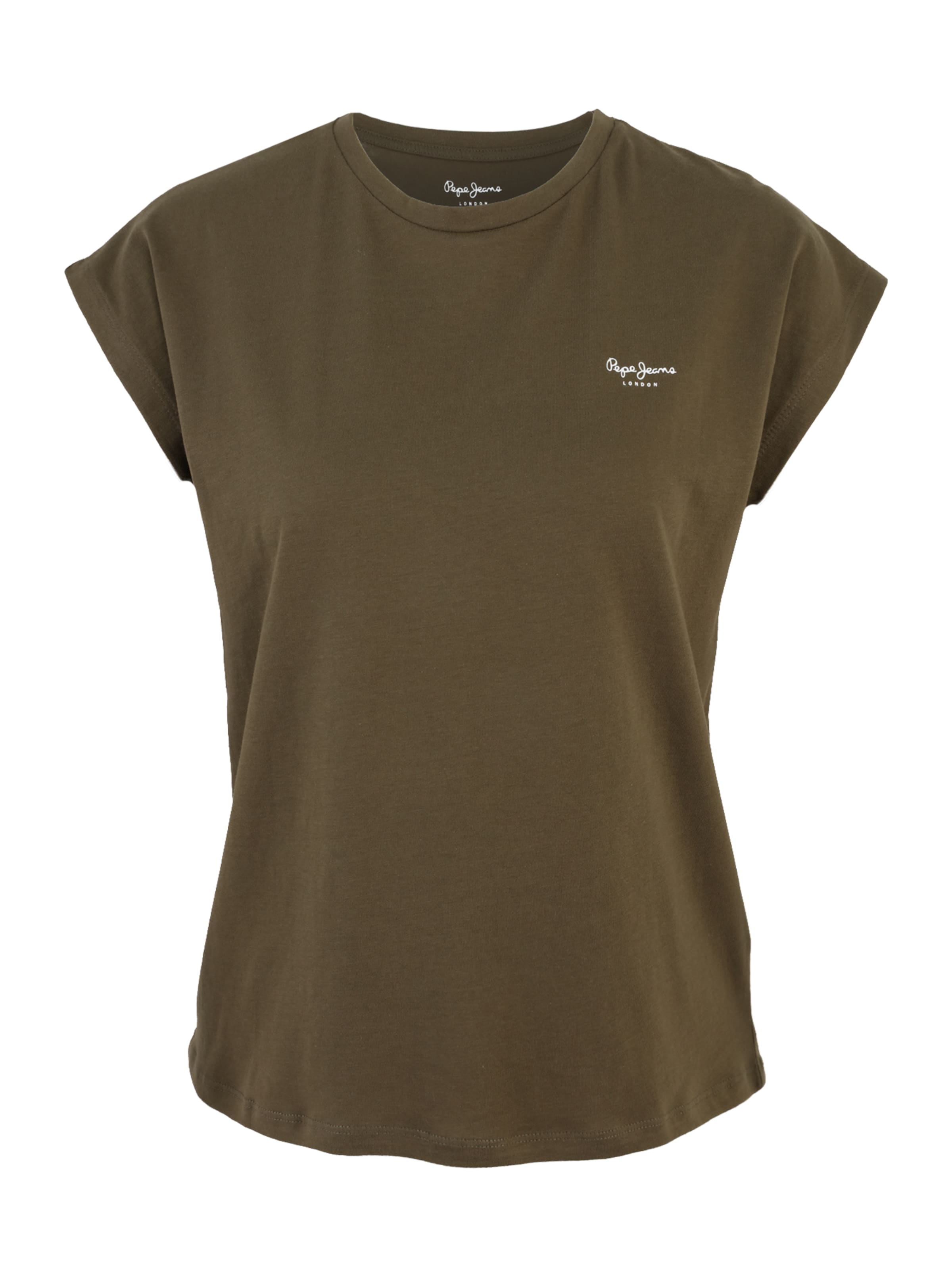 Pepe Jeans Tričko 'BLOOM' – zelená: přední strana