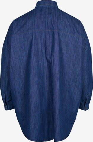 Zizzi Blouse 'Ramona' in Blue