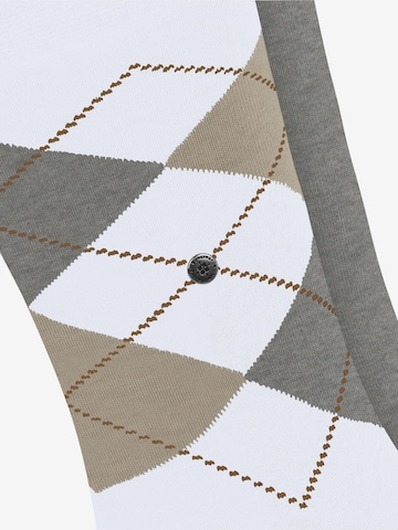 BURLINGTON Socks 'Everyday Argyle Mix 2-Pack' in White: front