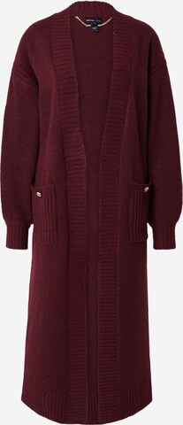 River Island Gebreid vest in Rood: voorkant