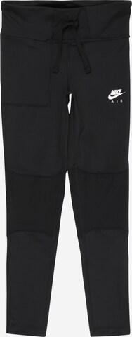 Nike Sportswear Slim fit Pants in Black: front