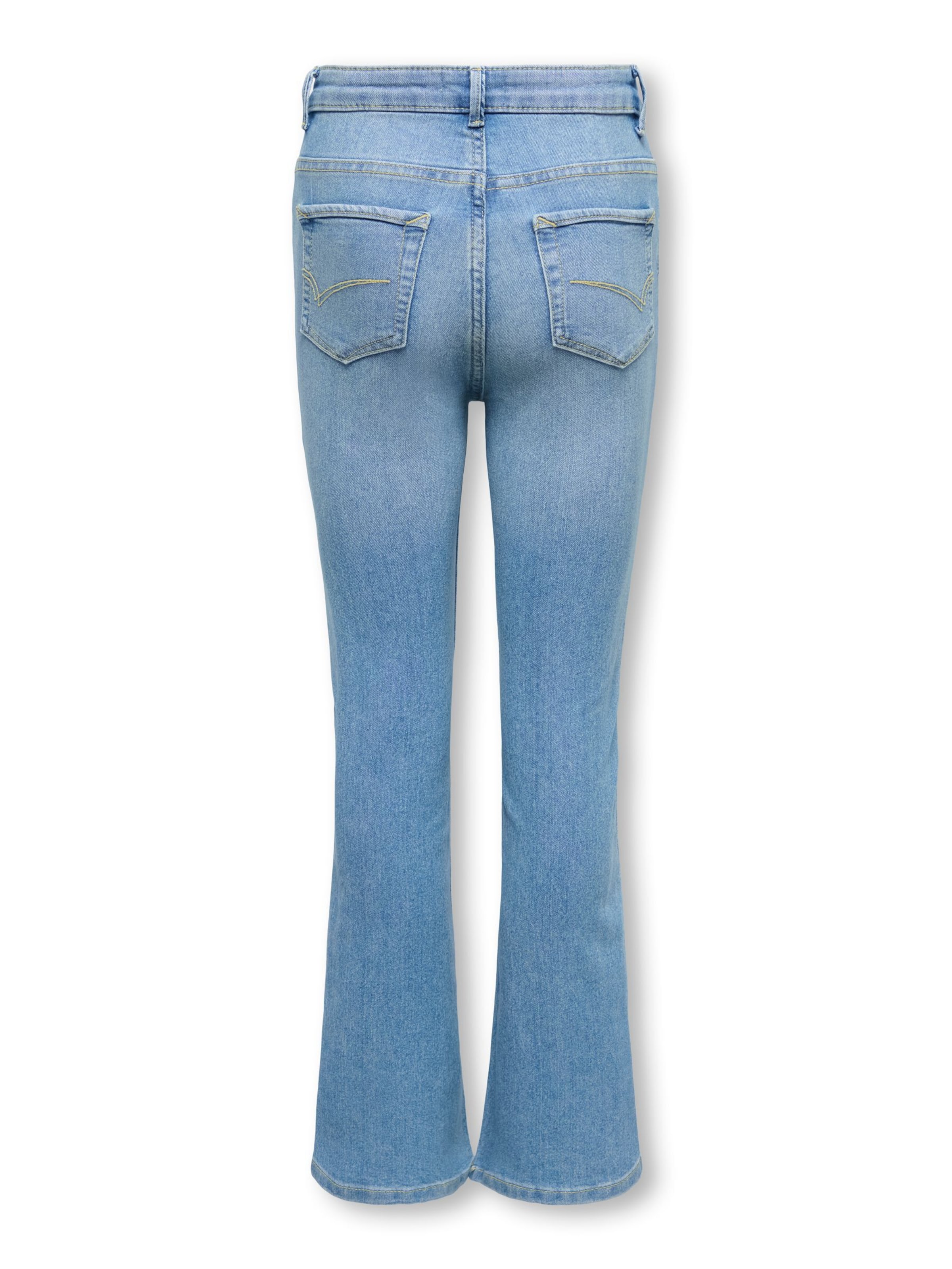 ONLY GIRLS Flared Jeans 'KOGLaola' i blå