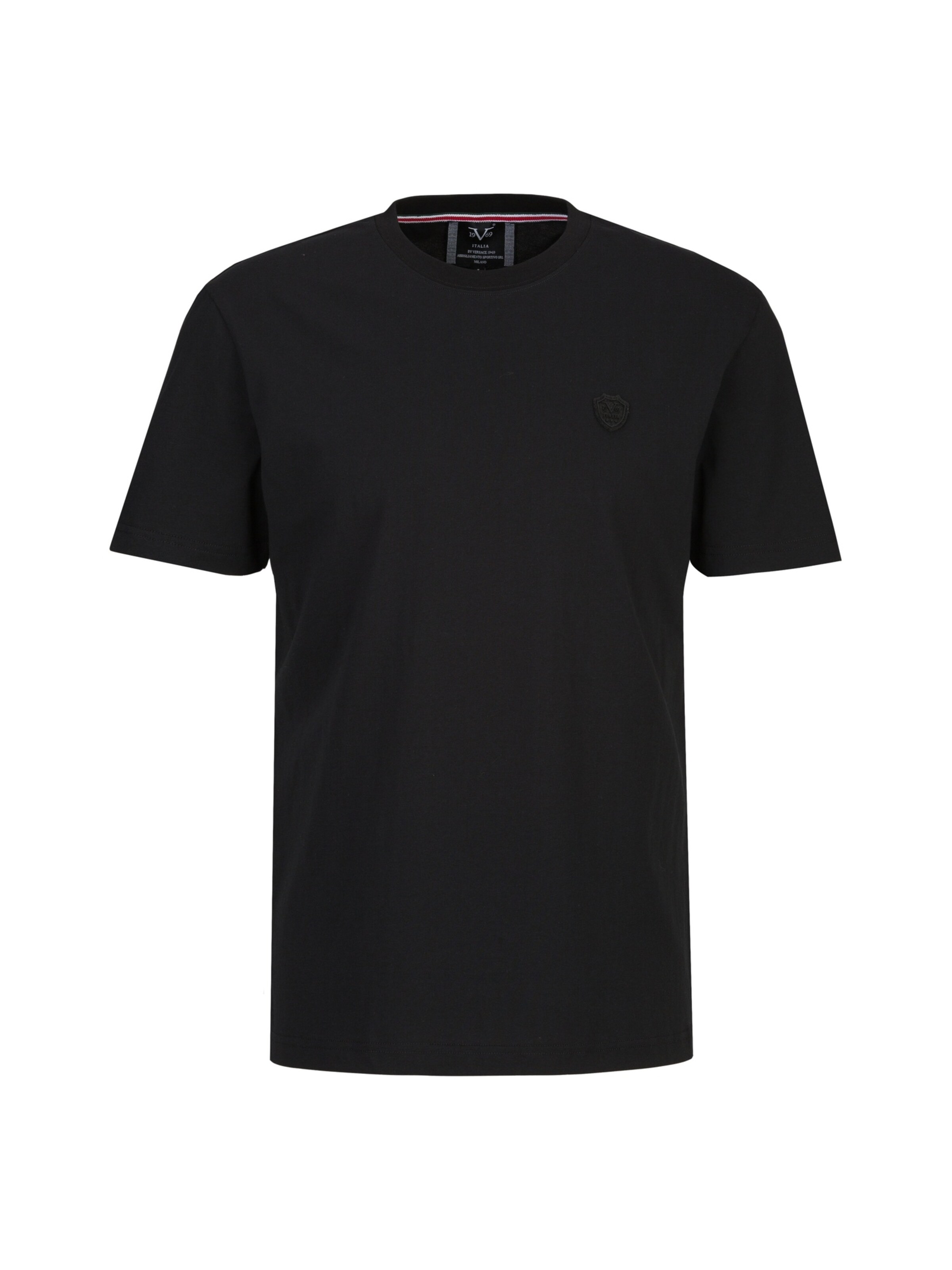 19V69 ITALIA Shirt 'Rafael' in Black: front