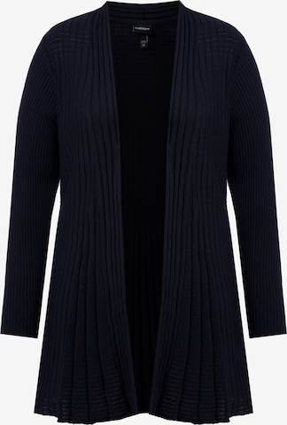 Ulla Popken Strickjacke in Blau: Vorderseite