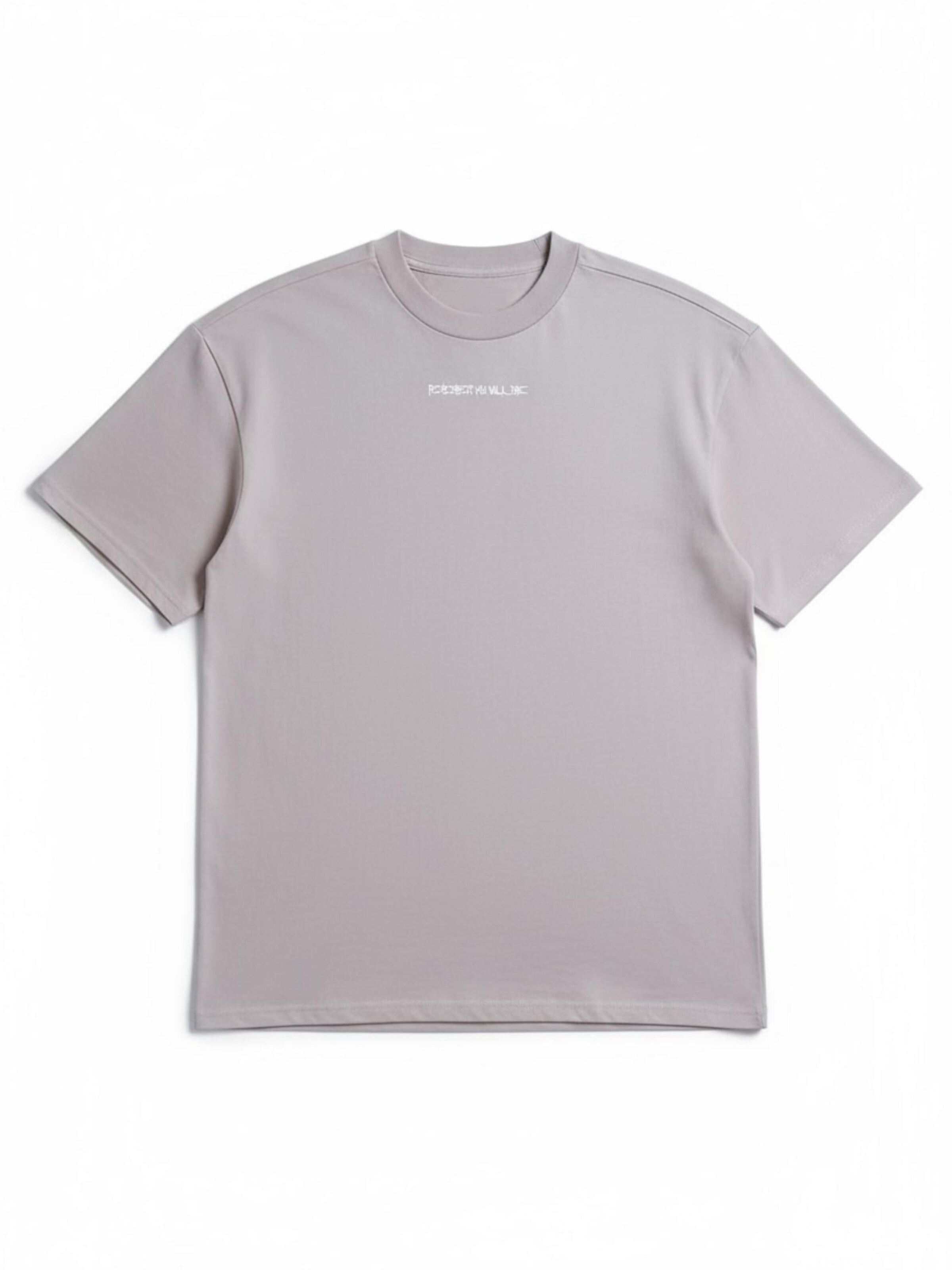 Remember you will die Shirt 'Kreuz' in Beige: front