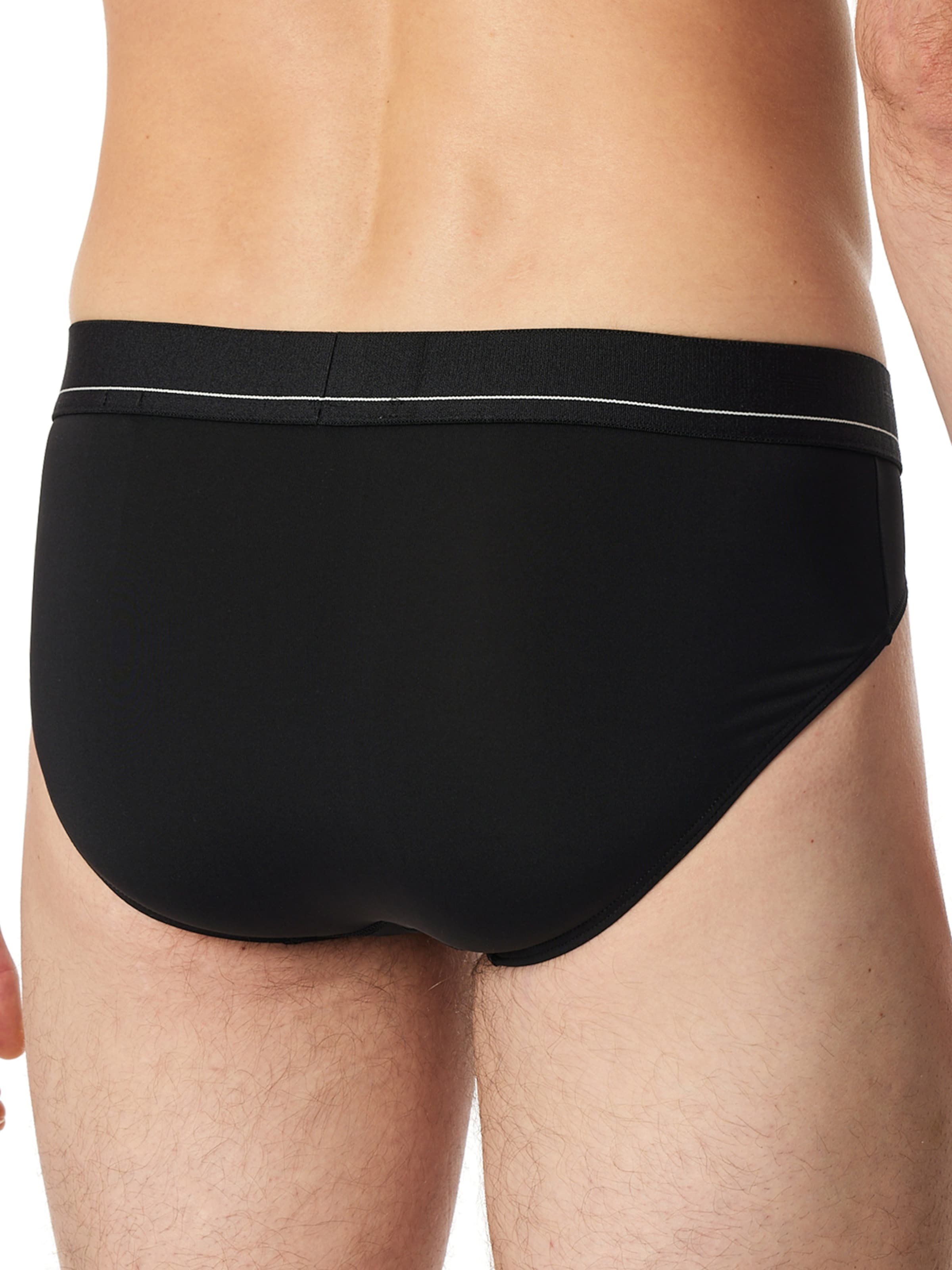 SCHIESSER Slip ' Rio - Pure Micro ' in Black