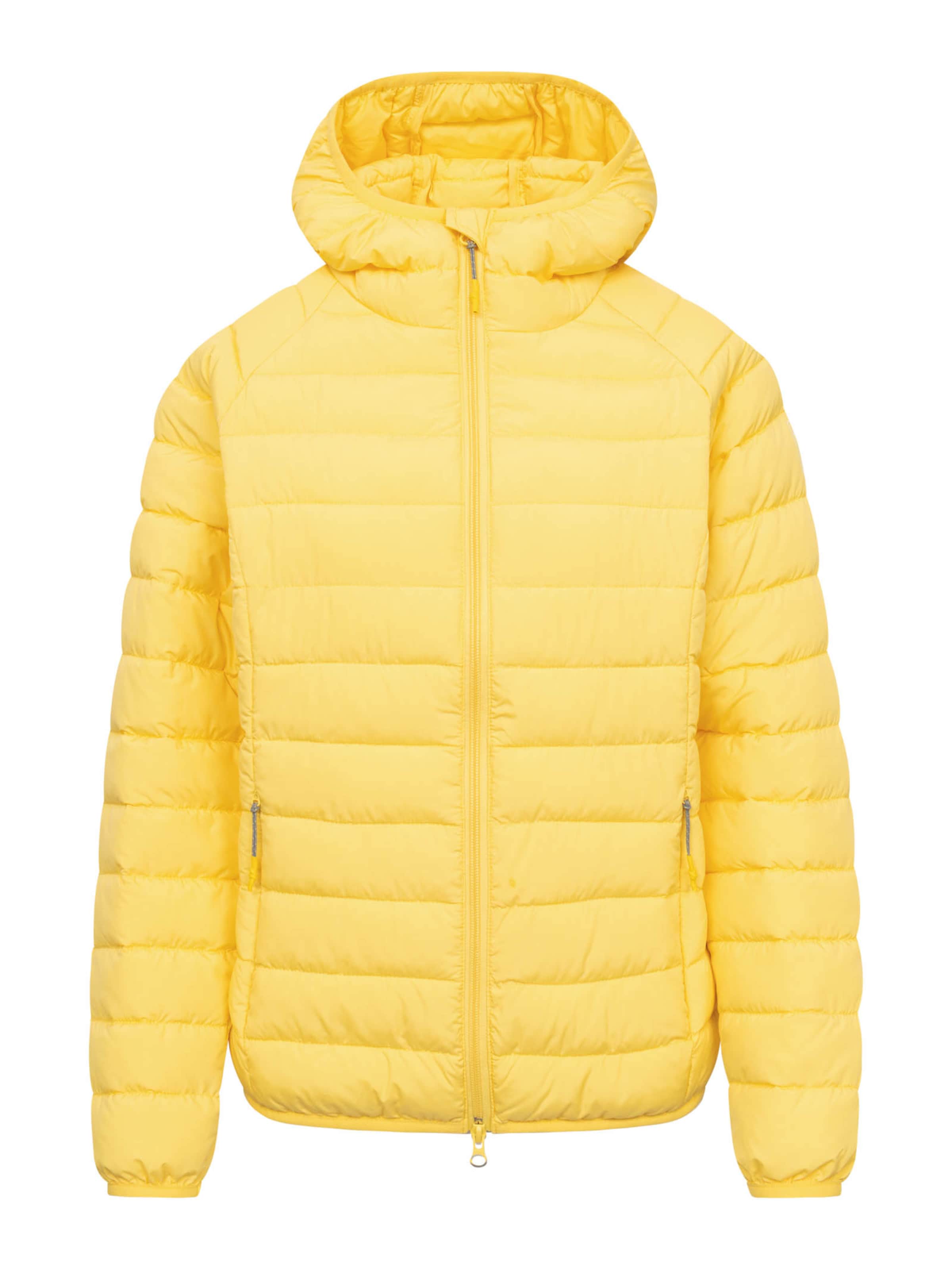 Derbe Between-Season Jacket 'Lightby' in Yellow: front
