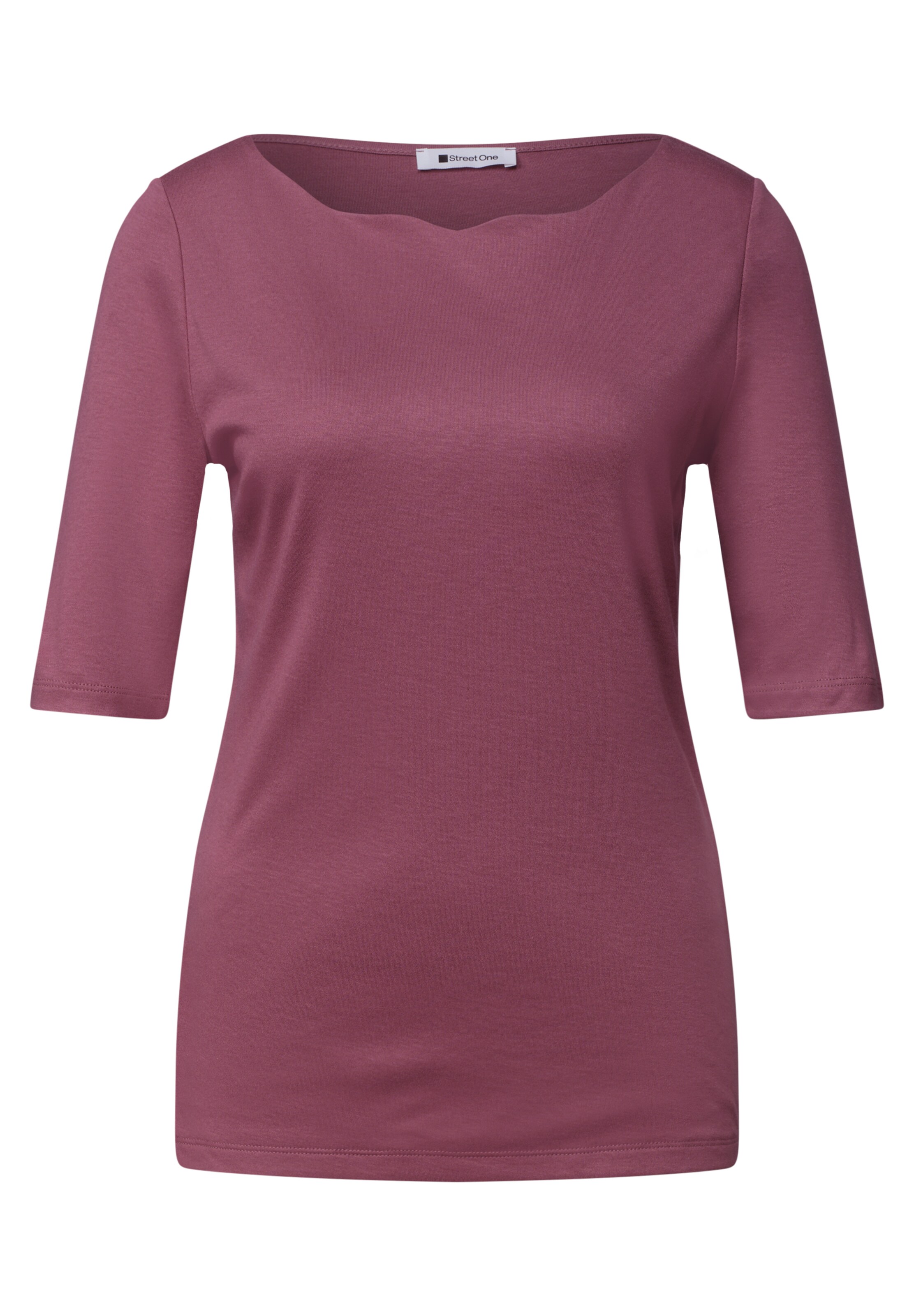 STREET ONE Shirt in Pink: front