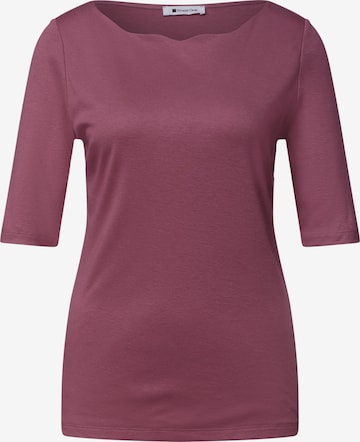 STREET ONE Shirt in Pink: front