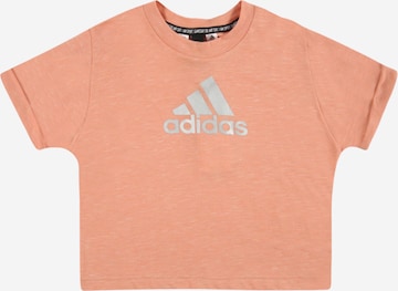 T-Shirt fonctionnel ADIDAS PERFORMANCE en rose : devant