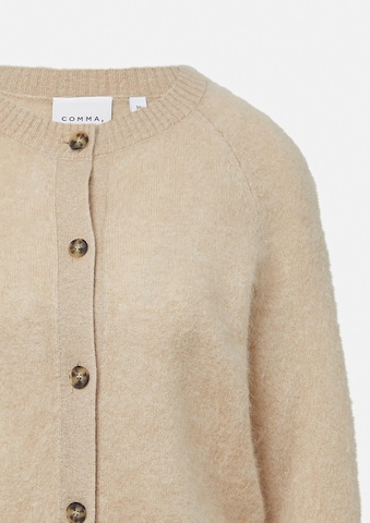 COMMA Gebreid vest in Beige