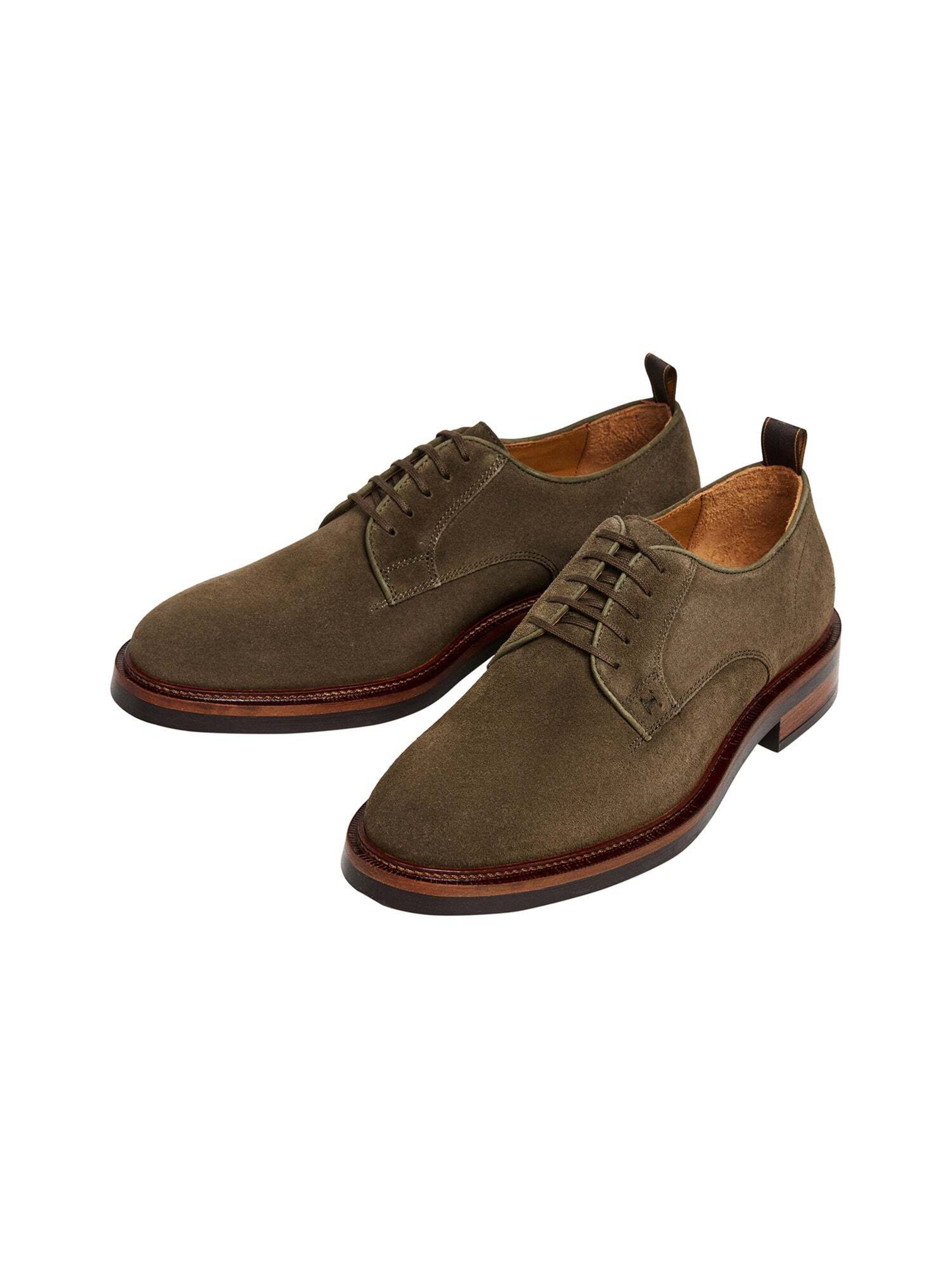 Chaussure à lacets 'Egmont Fine' Hackett London en vert