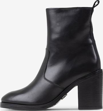 BRONX Ankle Boots 'New-Patt' in Black: front